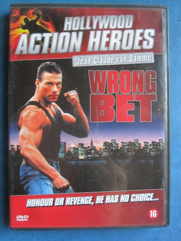 Wrong Bet (1990), Cd's en Dvd's, Dvd's | Actie, Zo goed als nieuw, Actie, Vanaf 16 jaar, Ophalen of Verzenden