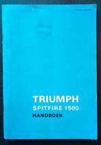 Triumph Spitfire 1500 Handboek Nederlandstalig, Ophalen of Verzenden, Zo goed als nieuw, Overige merken