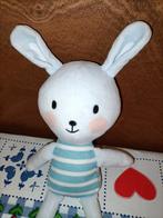 Teun en Fien mevrouw konijn knuffel, Kinderen en Baby's, Ophalen of Verzenden, Konijn