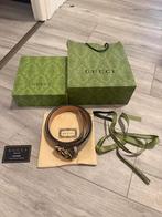 Gucci riem dames gloednieuw, Ophalen of Verzenden, Gucci, Echt leder, Zwart