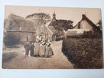 Vrouwenpolder Dorpsgezicht met Klederdracht, Ophalen of Verzenden, Voor 1920, Ongelopen, Zeeland