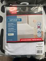 Matras beschermer 90x220 molton, Eenpersoons, Wit, Overige typen, Nieuw