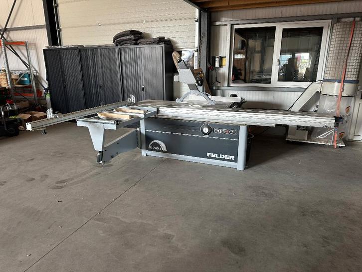 Felder K740S Formaatzaag, Zakelijke goederen, Machines en Bouw | Houtbewerking, Ophalen