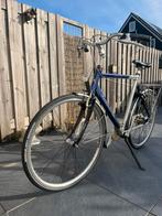 Batavus herenfiets maat 61 cm kleur blauw/grijs, Ophalen, Gebruikt, Versnellingen, Batavus