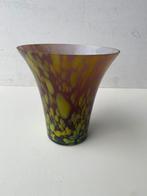 Spatter glas vaas, Ophalen of Verzenden