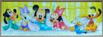 Disney puzzel Tenyo panorama, Ophalen of Verzenden, 500 t/m 1500 stukjes, Zo goed als nieuw, Legpuzzel