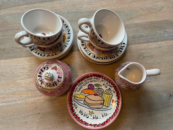 Blond Amsterdam Mini Servies - Nieuw!, Huis en Inrichting, Keuken | Servies, Nieuw, Compleet servies, Blond Amsterdam, Aardewerk