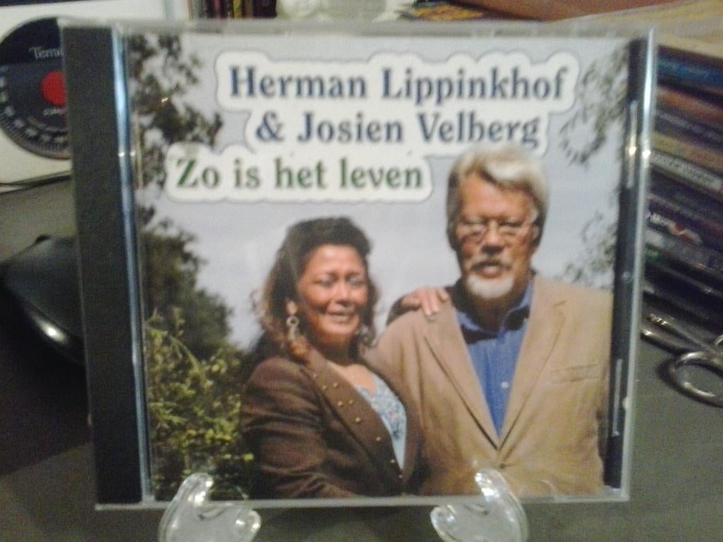 Herman Lippinkhof en Josien Velberg zo is het leven CD, Ophalen, Zo goed als nieuw, Levenslied of Smartlap