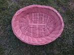 Rieten mand ovaal, Mand, Ophalen of Verzenden, Zo goed als nieuw, Riet