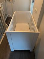 Basicline Monza, mooi stevig ledikant wit 60x120cm, Ophalen, Gebruikt, Ledikant