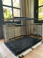 Hondenbench adori xl opvouwbaar incl Wooff benchkleed, Dieren en Toebehoren, Ophalen, Zo goed als nieuw
