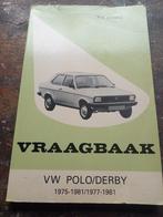 Vraagbaak VOLKSWAGEN POLO/ DERBY 1976 - 1980, Ophalen of Verzenden