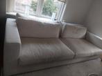 Goossens GS-1505 4-zits bank - Roomwit, Ophalen, 250 tot 300 cm, Gebruikt, Rechte bank