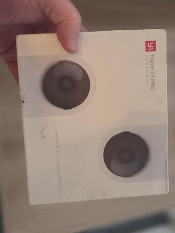 2x YI Home 2K Pro Binnencamera - Nieuw in Doos! beschikbaar voor biedingen