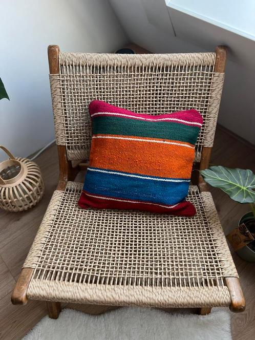 Handgemaakt kussen, Huis en Inrichting, Woonaccessoires | Kussens, Nieuw, Vierkant, Ophalen of Verzenden