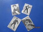 Zeldzaam 4 Lucifer Etiketten Elvis Presley jaren 50s., Ophalen of Verzenden, Gebruikt, Luciferdoosjes of -merken