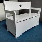 Kinderbankje met opbergruimte, Kinderen en Baby's, Kinderkamer | Tafels en Stoelen, Ophalen, Zo goed als nieuw, Stoel(en)