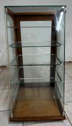 Vintage Glazen Vitrinekast gebak, Ophalen, Minder dan 50 cm, Gebruikt, Glas