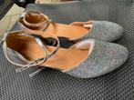 Zilverglitterende (dans)pumps, Kleding | Dames, Trouwkleding en Trouwaccessoires, Ophalen of Verzenden, Zo goed als nieuw, Schoenen