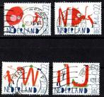 Nederland nr. 2608a-2608b, 2608d-2608e Kinderzegels 2008 ges, Postzegels en Munten, Postzegels | Nederland, Na 1940, Ophalen of Verzenden