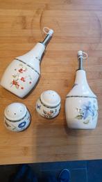 janneke brinkman Fruit&flowers peper en zout. olie en azijn., Ophalen of Verzenden, Nieuw, Porselein