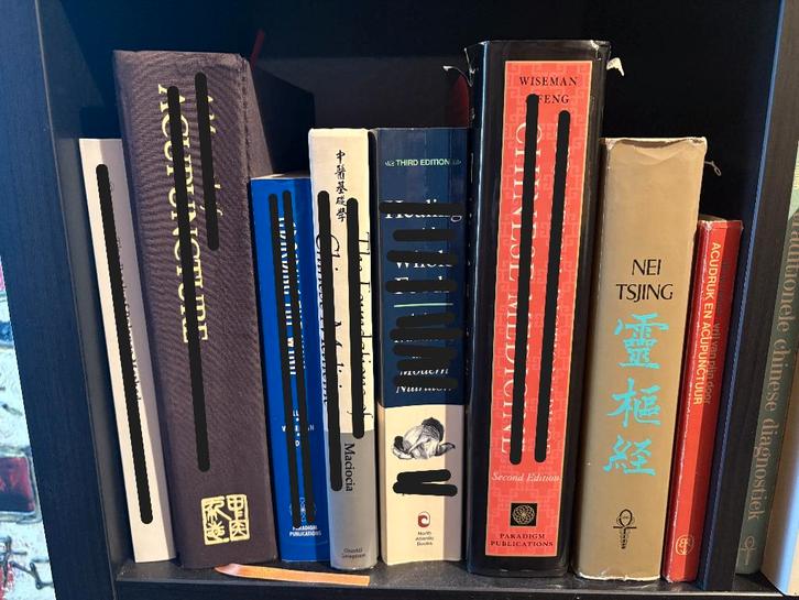 Studieboeken acupunctuur TCM, Boeken, Studieboeken en Cursussen, Zo goed als nieuw, HBO, Gamma, Ophalen