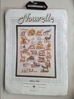 Dieren ABC borduurpakket, Ophalen of Verzenden, Nieuw, Handborduren, Borduurpakket