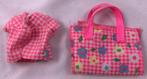 Barbie Mattel Kelly Shelly Potty Training kleding & tas 1996, Verzamelen, Poppen, Postbus 64461, Brunssum, Nederland, Verzenden
