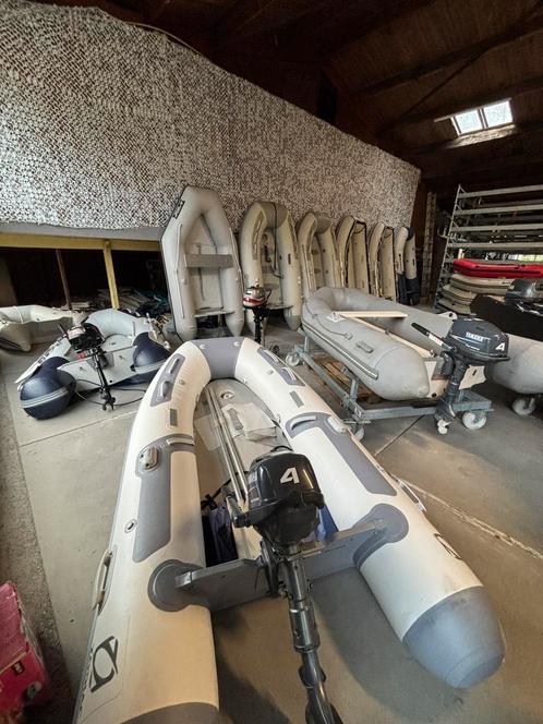 Rubbere booten te koop faillissement verkoop, Watersport en Boten, Rubberboten, Zo goed als nieuw, Overige merken, Aluminium, Minder dan 70 pk