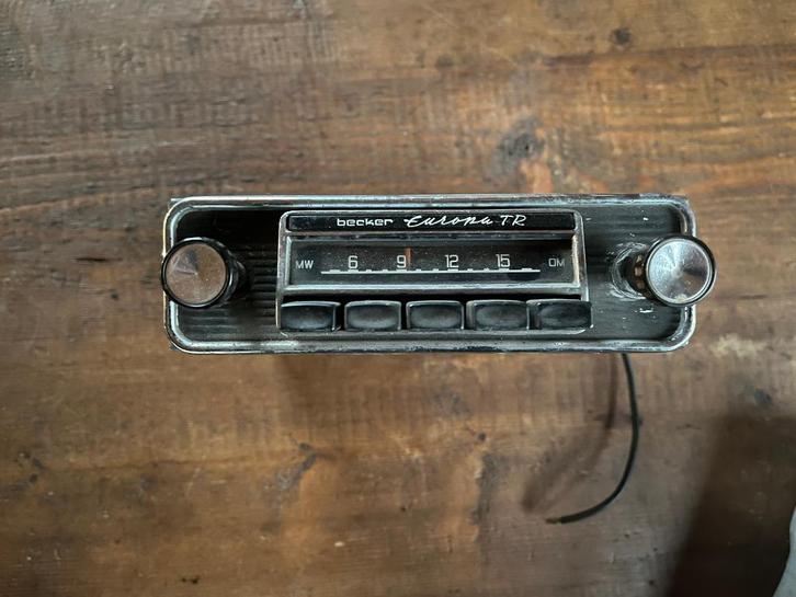 Becker Europa TR autoradio, Auto diversen, Autoradio's, Gebruikt, Ophalen of Verzenden