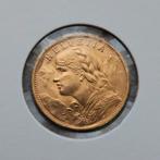 Gouden 20 francs 1935 B zwitserland, Ophalen of Verzenden, Goud