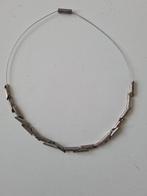 Mooi hals ketting aluminium (geen zilver), Sieraden, Tassen en Uiterlijk, Kettingen, Ophalen of Verzenden, Zo goed als nieuw, Zilver