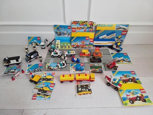 13x Lego / Legoland : 605 / 688 / 6354 / 6367 / 6506 / 6507, Kinderen en Baby's, Speelgoed | Duplo en Lego, Gebruikt, Lego, Ophalen of Verzenden