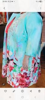 Moeder van de bruid jurk met blazer Linea Raffaelli maat 52, Ophalen, Zo goed als nieuw, Blauw, Overige typen