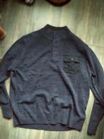 Nieuwe blauw/antraciet trui - Maat 4XL, Blauw, Nieuw, Overige maten, Ophalen of Verzenden