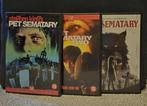 Pet Sematary 1 & 2 + Remake (1989-2019), Vanaf 16 jaar, Ophalen of Verzenden, Zo goed als nieuw, Overige genres