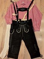 Lederhose L Tiroler overhemd kousen oktoberfeest, Ophalen of Verzenden, Gedragen
