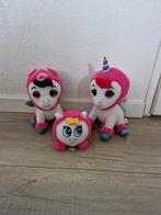 Knuffels k3 eenhoorn pegasus studio 100 bengeltjes, Ophalen of Verzenden, Zo goed als nieuw, Overige typen