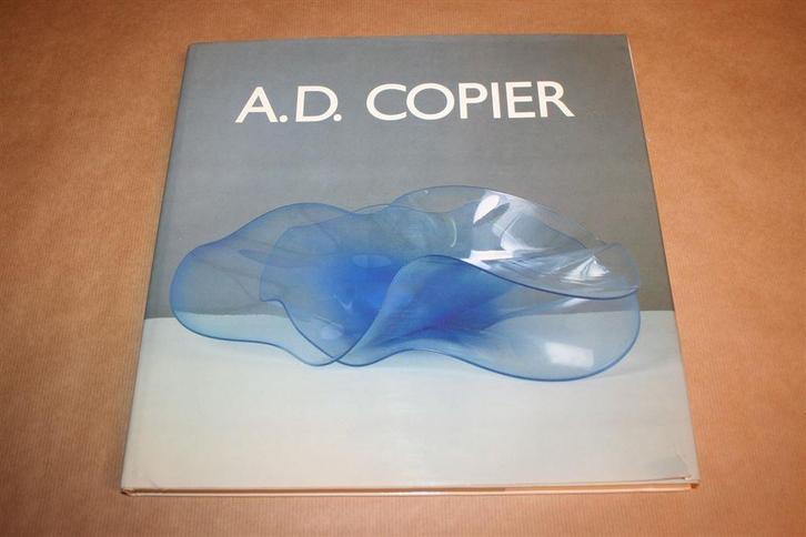 Boek - A.D. Copier - Trilogie in glas, Antiek en Kunst, Antiek | Glas en Kristal, Ophalen of Verzenden