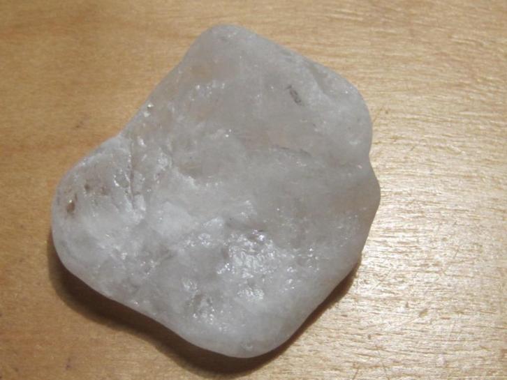 mi. 4x ruwe edelsteen SNEEUWKWARTS (4), Verzamelen, Mineralen en Fossielen, Mineraal, Verzenden
