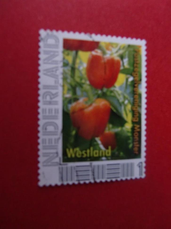 Persoonlijke zegel - Paprika's - gest., Postzegels en Munten, Postzegels | Nederland, Gestempeld, Na 1940, Verzenden