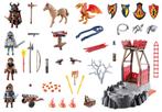 PLAYMOBIL 70390 Novelmore Burnham Raiders Lavamijn 103 delig, Nieuw, Complete set, Ophalen of Verzenden