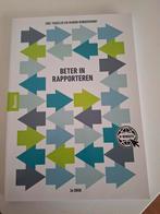 Beter in Rapporteren - Eric Tiggelar, Boeken, Studieboeken en Cursussen, Ophalen, Zo goed als nieuw, HBO, Eric Tiggelar en Manon Rundervoort