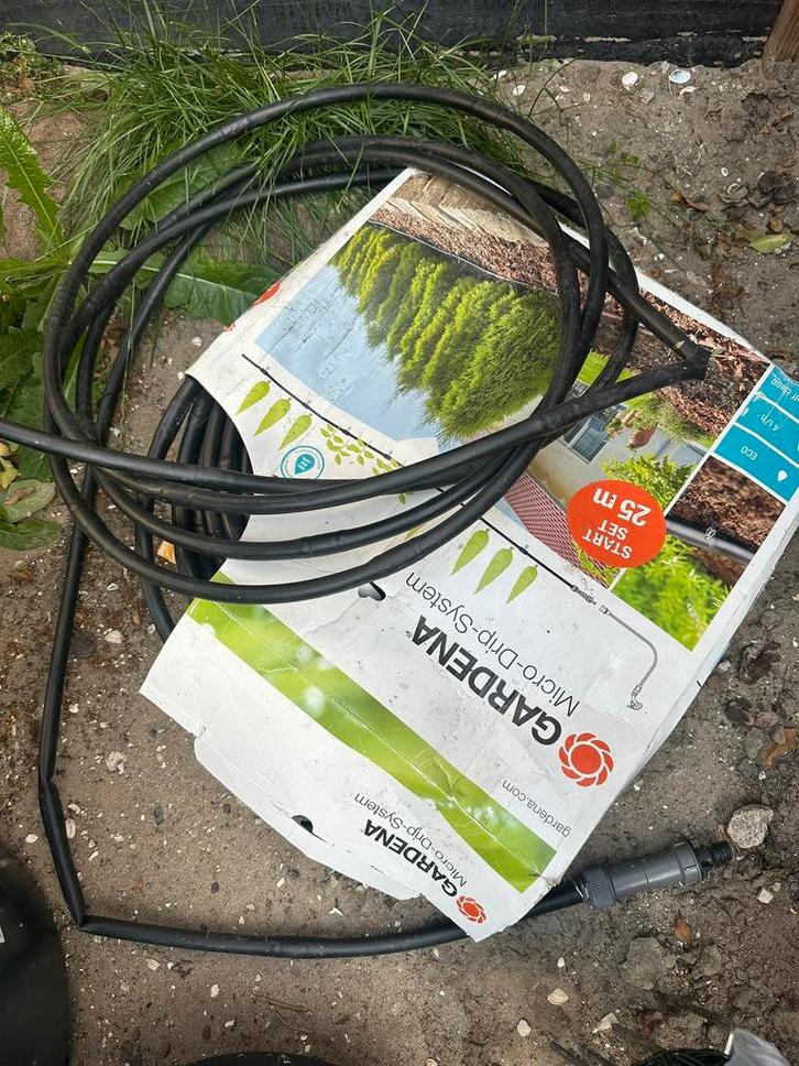 Gardena micro drip systeem., Tuin en Terras, Druppelsystemen, Gebruikt, Ophalen of Verzenden