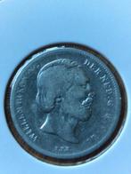 1/2 gulden 1860 Willem 3, Postzegels en Munten, Munten | Nederland, Ophalen of Verzenden, Koning Willem III, 1 gulden