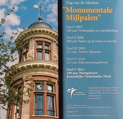 Dag van de munt 2011, met zilveren penning!  !!Zeldzaam!!, Postzegels en Munten, Munten | Nederland, Setje, Euro's, Koningin Beatrix
