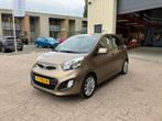Kia Picanto 1.2 Cvvt 5-DRS 2012 Bruin, Euro 5, Stof, Zwart, 4 cilinders