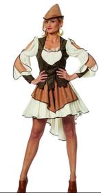 Mooi donkergroen/bruin/cremekleurig ROBIN HOOD/JAGERS set, Ophalen, Carnaval, Maat 42/44 (L), Nieuw