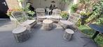 Tuinset, met 3 tafeltjes, gekocht bij buitenhof, Tuin en Terras, Ophalen