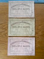 Cogswell & Harrison Labels - Geweerkoffer jacht en jagen, Verzamelen, Ophalen of Verzenden, Gebruikt, Overige typen
